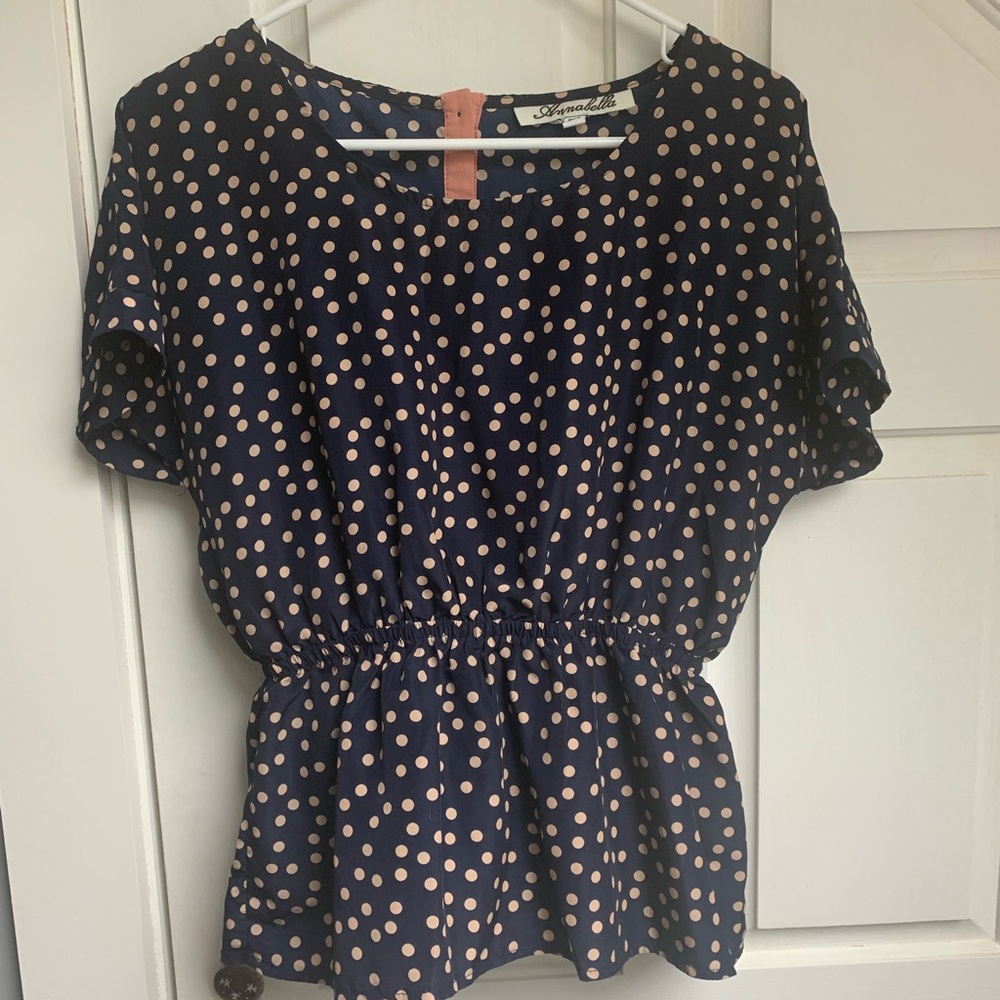 Polkadot blouse